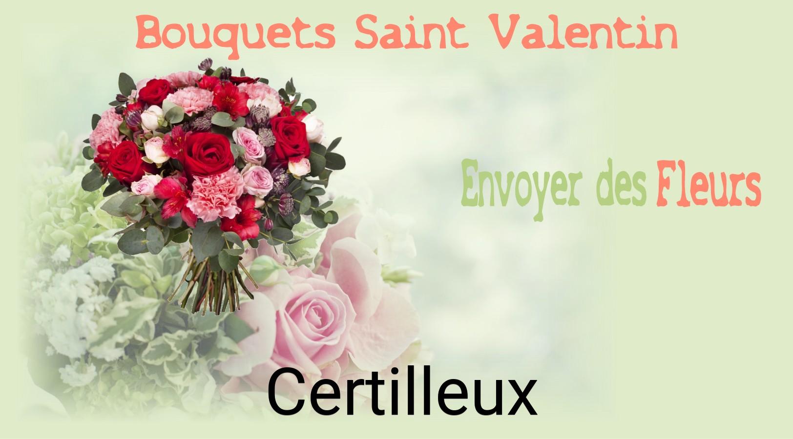 Roses de Saint-Valentin livrées à Certilleux